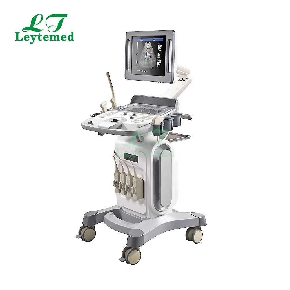 Ltub20 Carro médico utilizado Doppler a color 15 Sistema de ultrasonido digital de pulgadas
