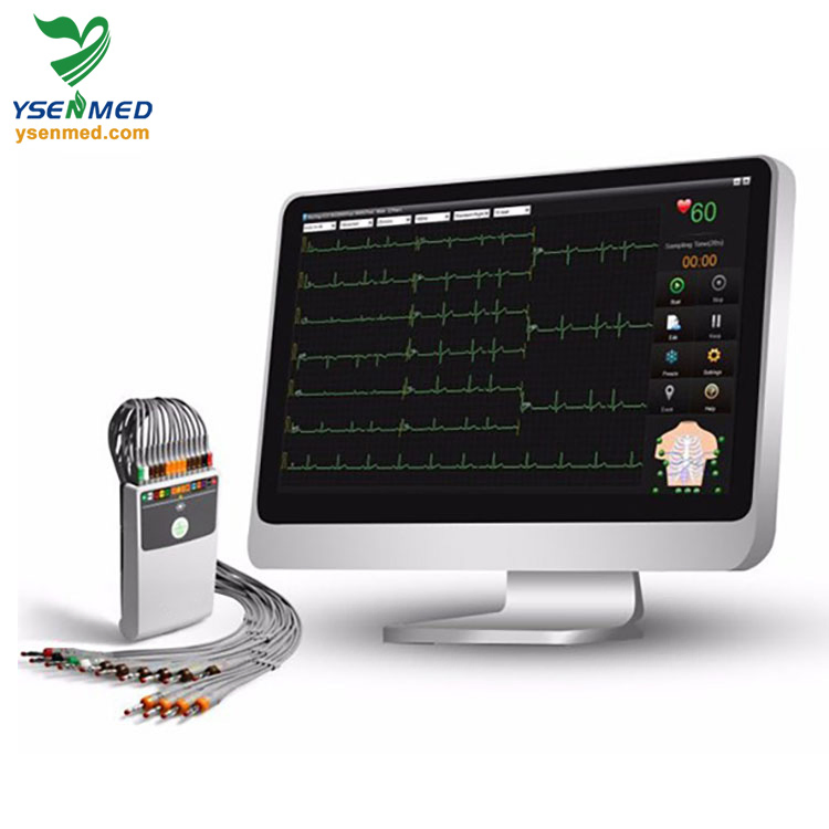 Explorador de ECG Centralizado Edan Brand ECG Se-1515 Máquina de ECG