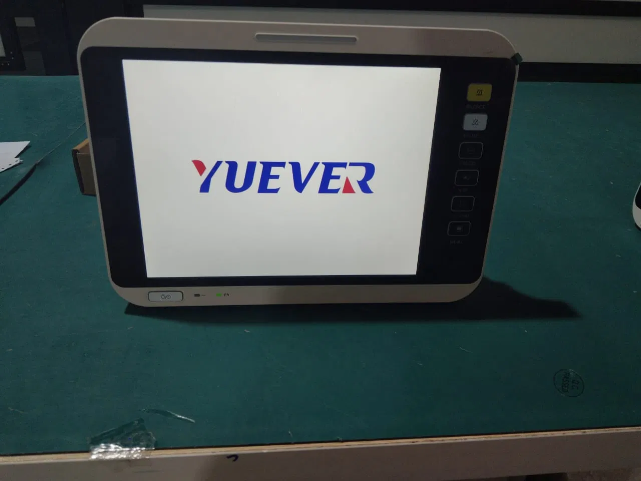 Monitor Portátil para Pacientes de Mascotas Veterinario 12 Pulgadas Monitor Veterinario para Clínica Veterinaria ECG SpO2 NIBP Resp Temp Hr Pr Etco2 IBP