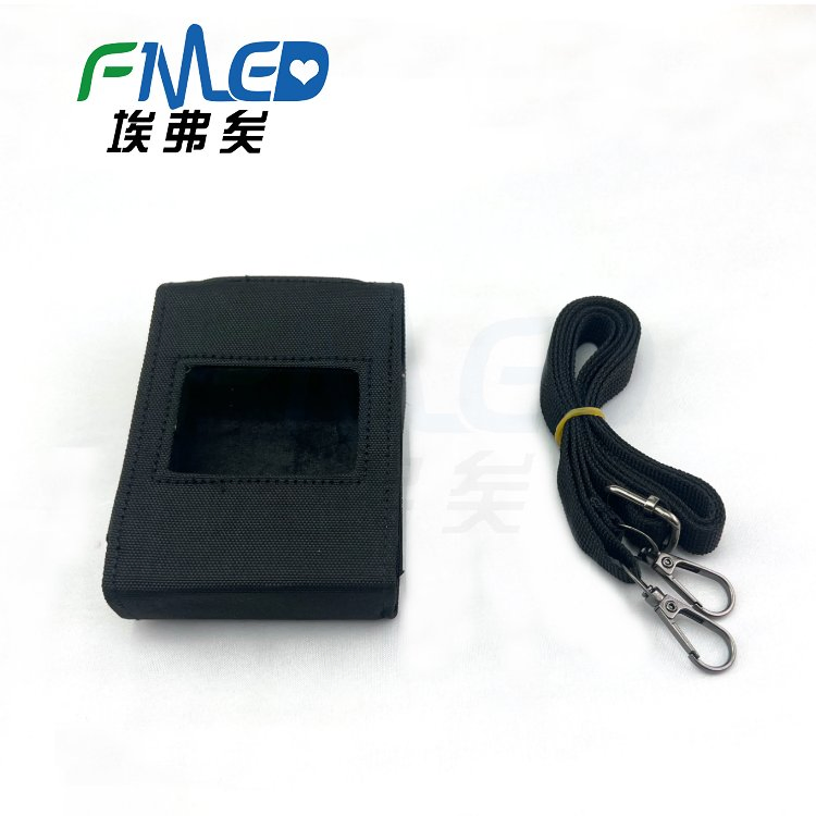Monitoreo ambulatorio de ECG y presión arterial, bolsa de transporte de tela no tejida