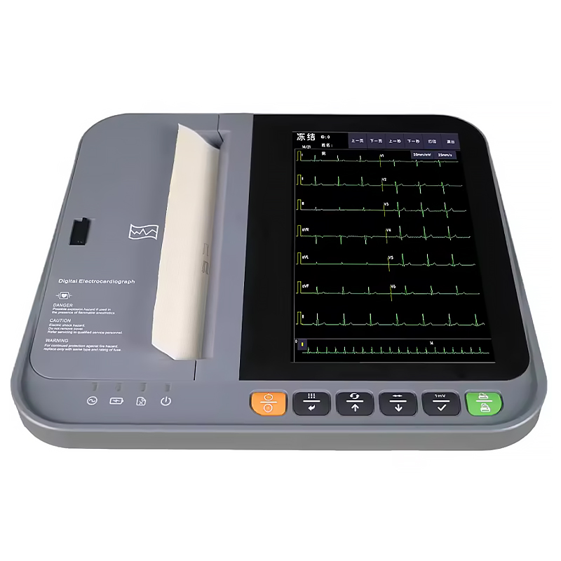 in-12vet Máquina de ECG portátil 12 para veterinaria, electrocardiógrafo veterinario