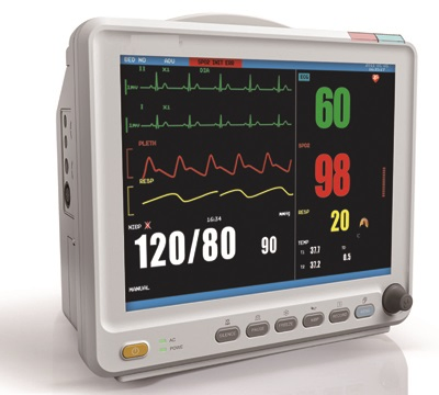 12 Uso de Monitoreo Veterinario Ew-P812V Monitor de Paciente Mult parámetro
