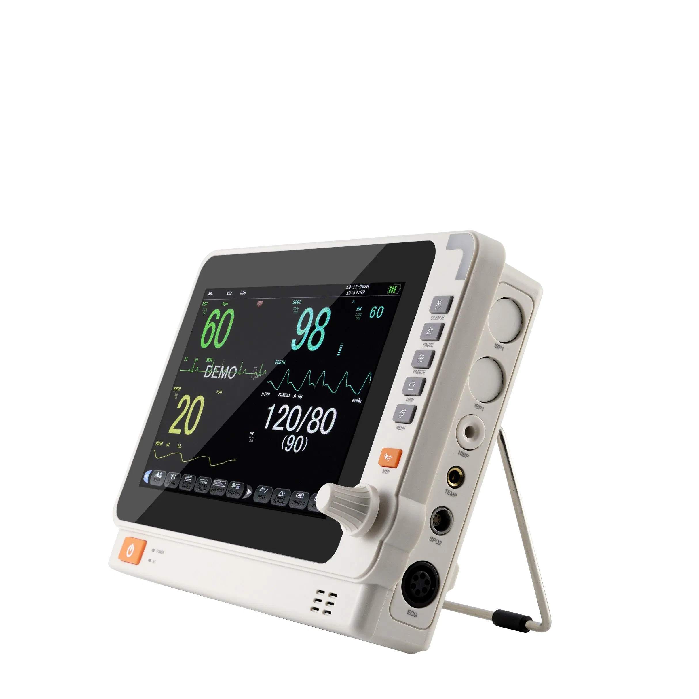 10.1 Monitor Médico Multi Parámetro Táctil Barato de Inch para Pruebas de Salud en el Hogar y Cuidado de Enfermería