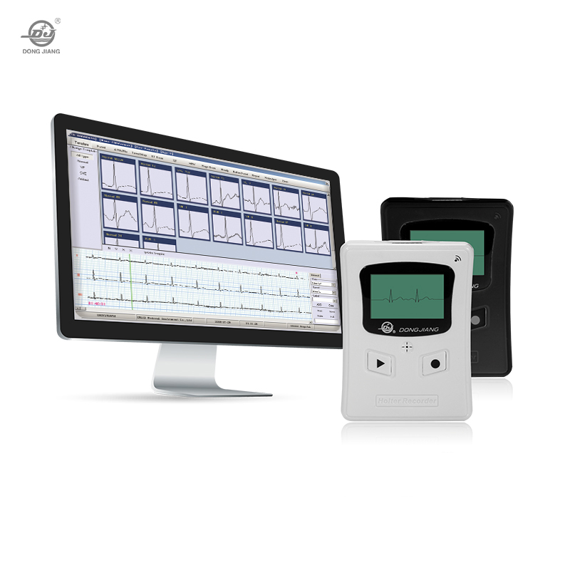 Monitor Holter de ECG 12 con analizador de software