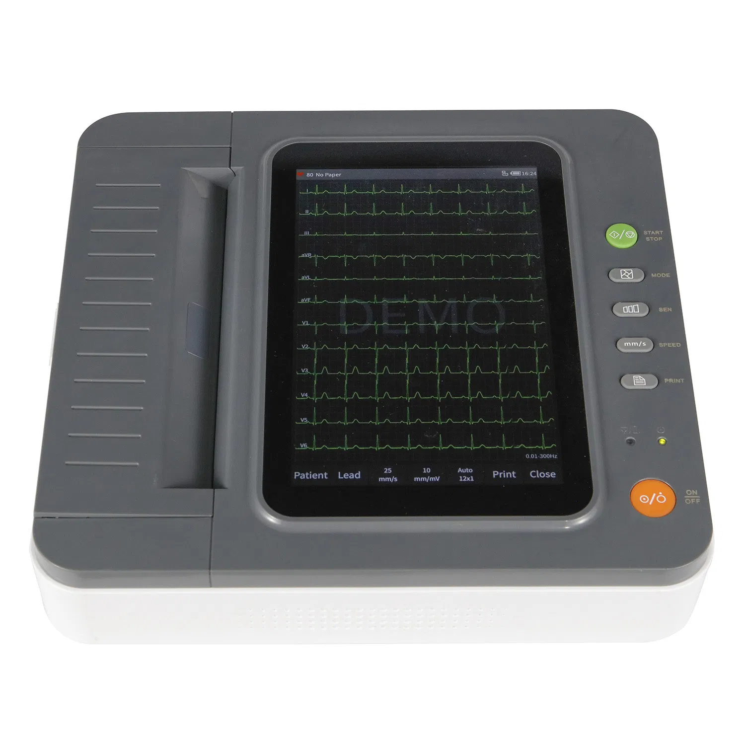 Monitor de electrocardiograma máquina de diseño de mango de equipo externo Contec Mdr CE China