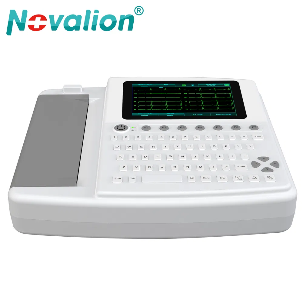 Precio del fabricante ECG médico aprobado por CE digital 12 canal ECG barato