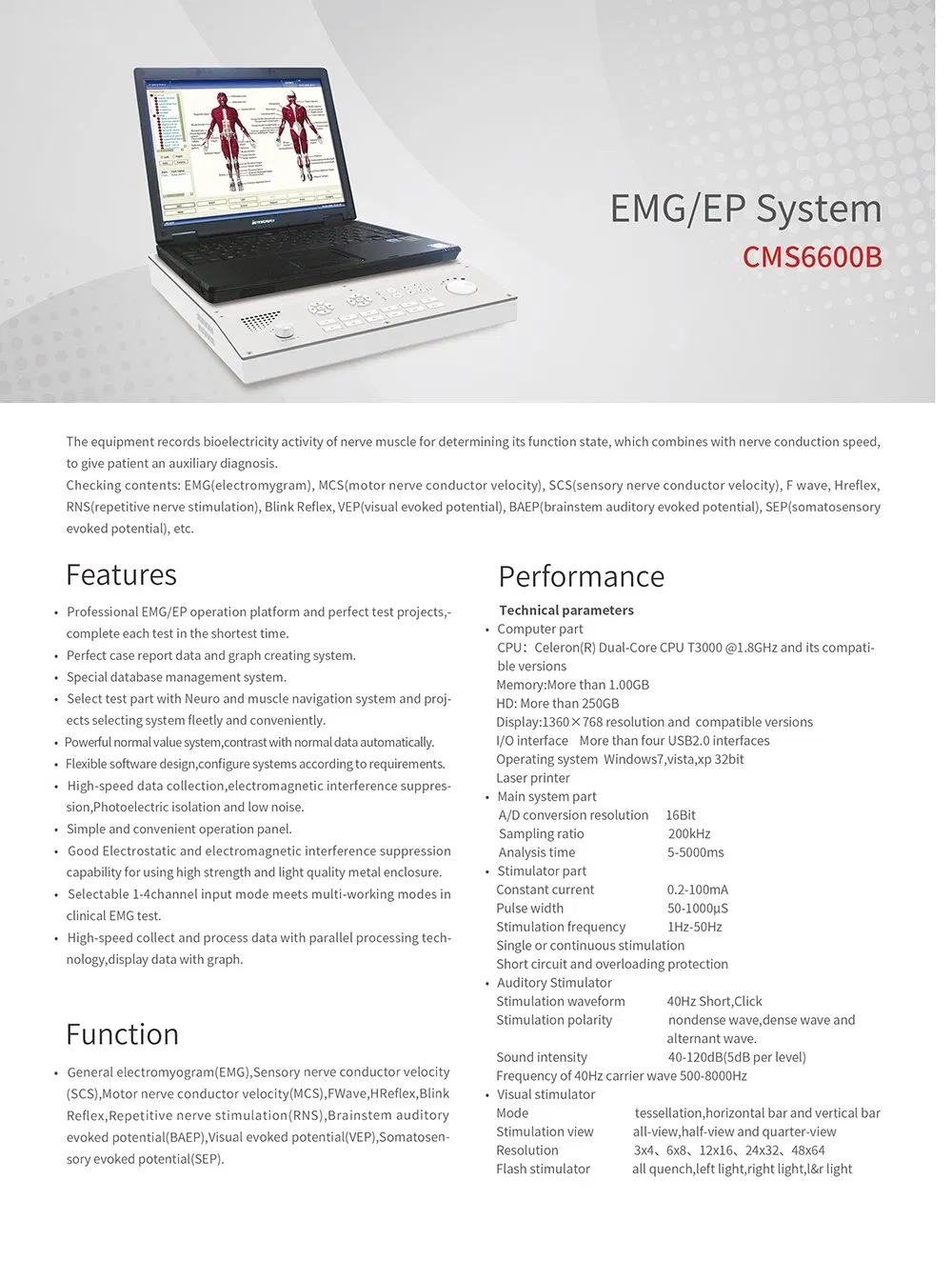 Sistema EMG EP 3
