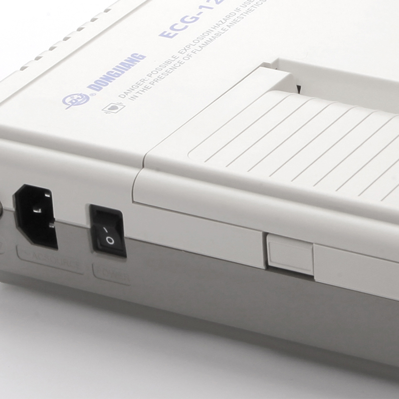 Equipo Médico 6 Canal Digital de Máquina de ECG en Reposo con Analizador