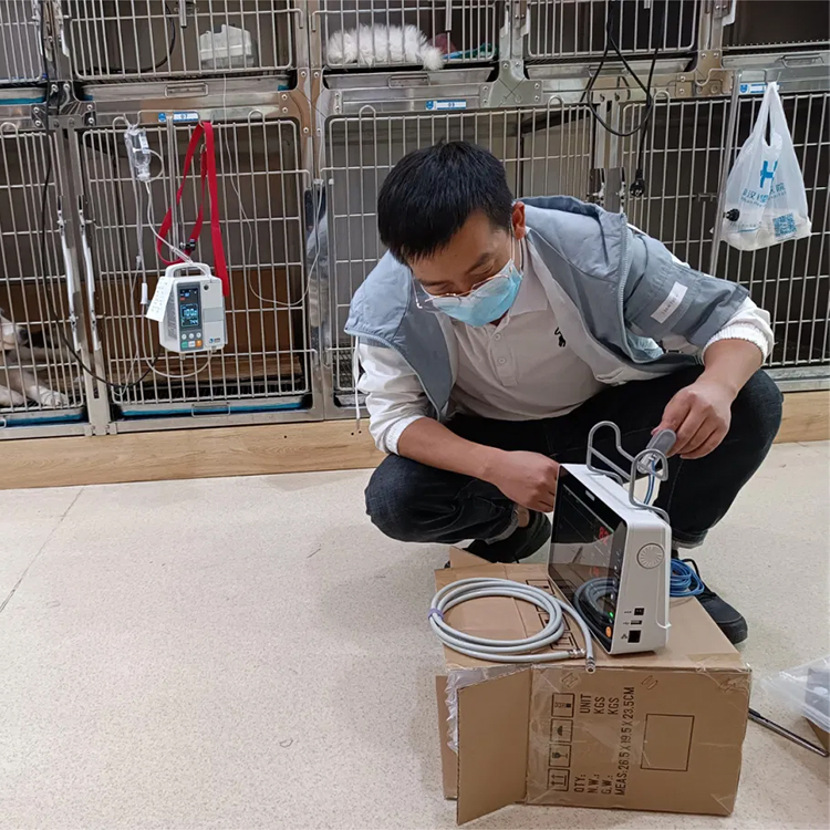 Pm9000CD Dispositivo de Equipos Hospitalarios 15 Monitor Veterinario de Pacientes Multiparámetro de Pulgadas en Venta