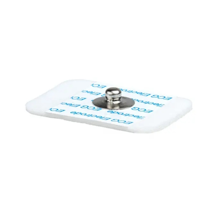 Electrodo de ECG desechable redondo de espuma y no tejido de alta calidad para hospitales