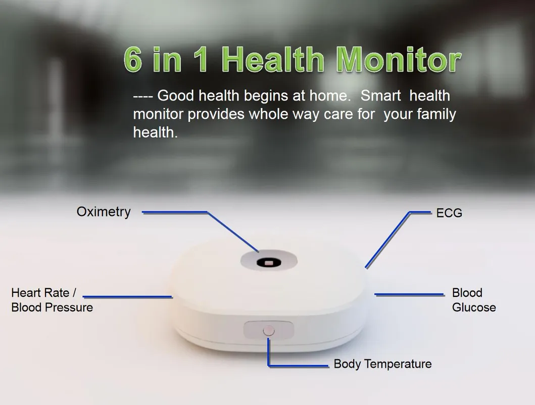 Monitor de salud inteligente multifuncional