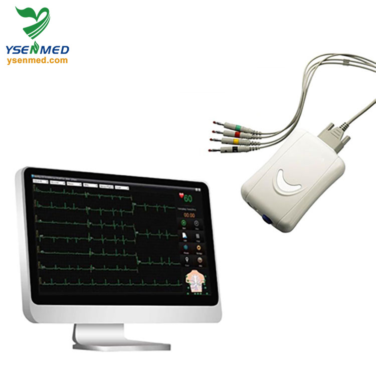 Explorador de ECG Centralizado Edan Brand ECG Se-1515 Máquina de ECG