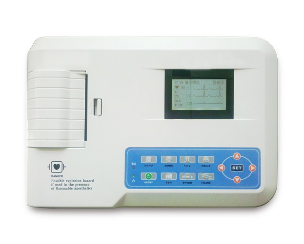 Monitor ECG inteligente para la salud en el hogar y clínicas profesionales