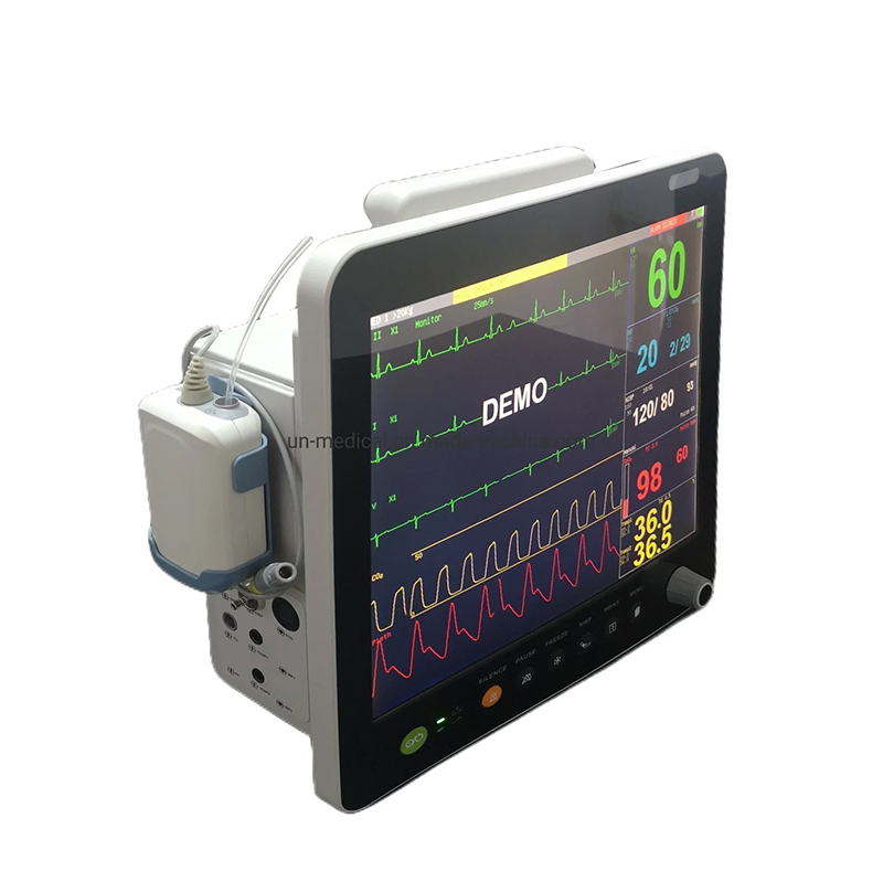 Pm9000CV Dispositivo de equipo hospitalario 15 Monitor veterinario multiparamétrico de 1 pulgada en venta