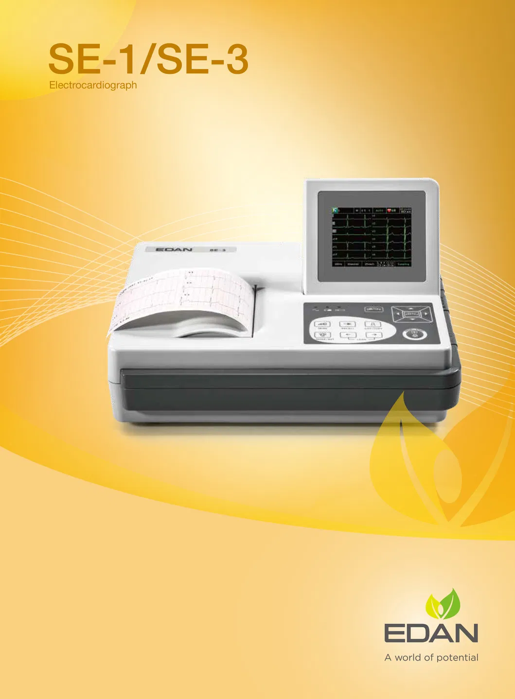 Máquina de ECG portátil