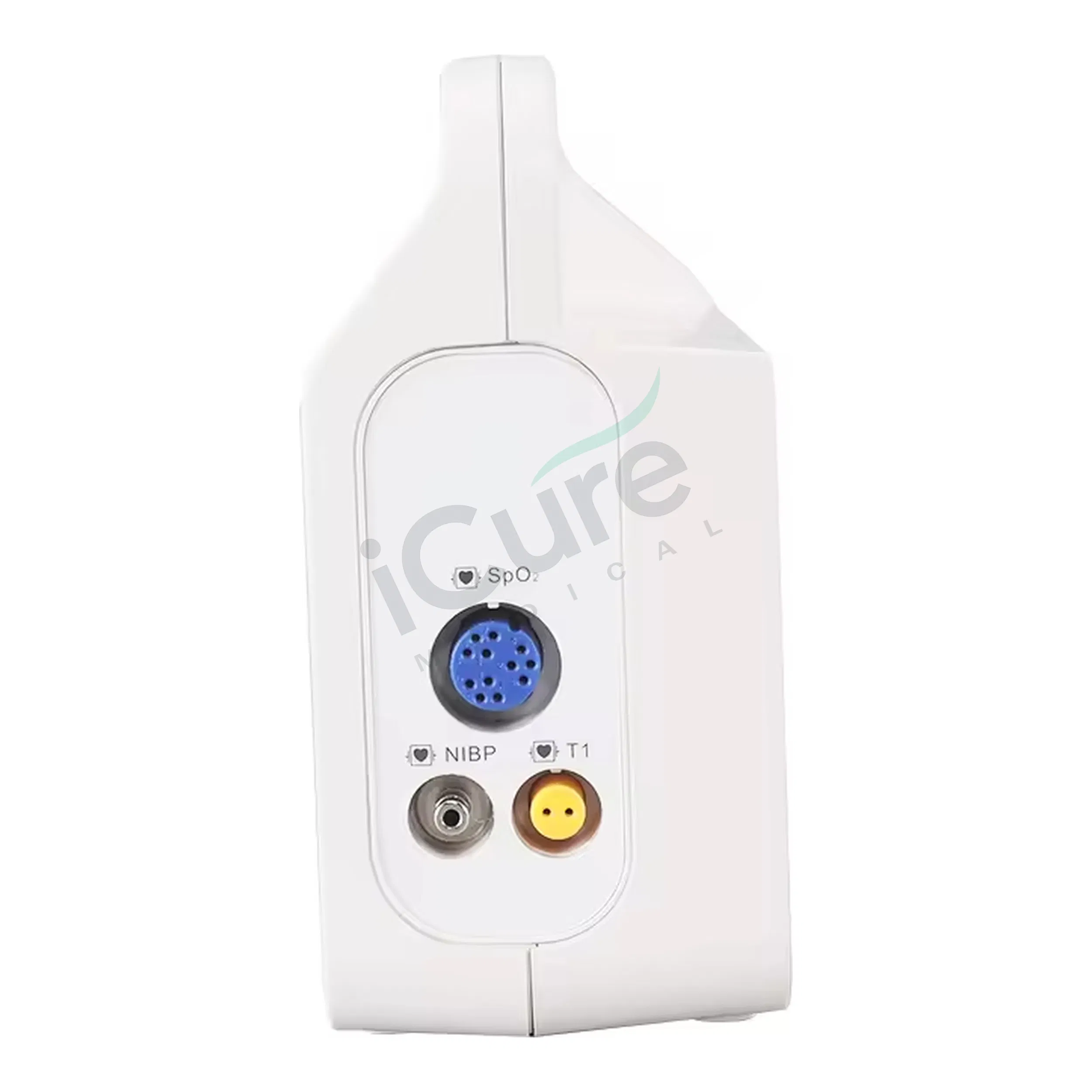 Monitor de Paciente Multípara Portable ECG NIBP SpO2 Monitoreo de Temperatura y Respiración con Conectividad Inalámbrica
