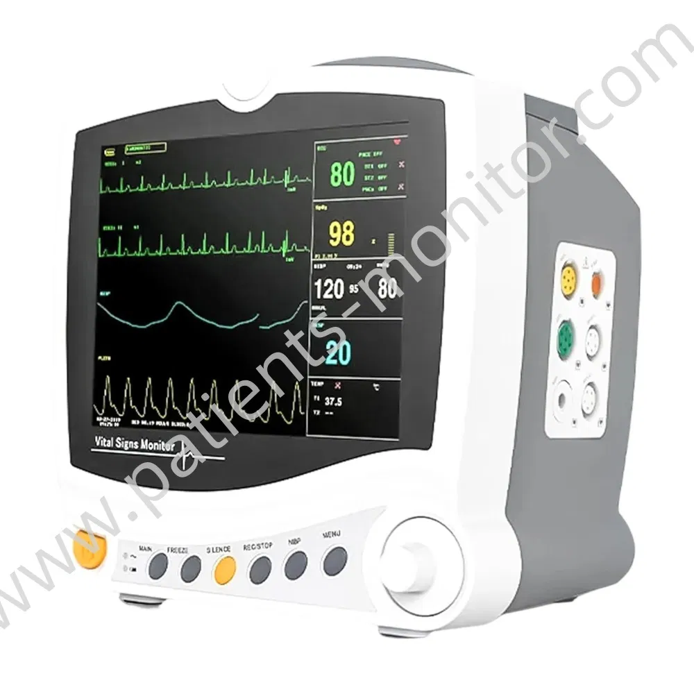Cms6800 Monitor de Paciente Multíparametro Incluye SpO2 ECG Temp NIBP IBP CO2
