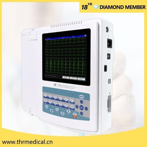 Mejor Vendedor Producto Hospitalario 12-Channel Máquina de Electrocardiograma Digital ECG