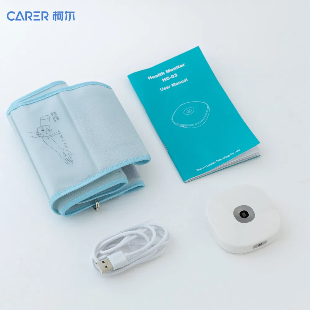 Sensor de salud en el hogar para el monitoreo de la salud estructural con buen precio, monitor ECG, rastreador de salud del corazón inalámbrico con CE