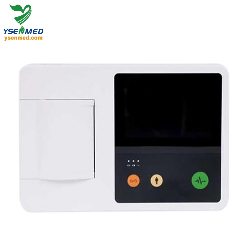 Equipo Médico Ysenmed 3 Máquina de ECG de Canal 5 Pantalla Táctil de Pulgadas