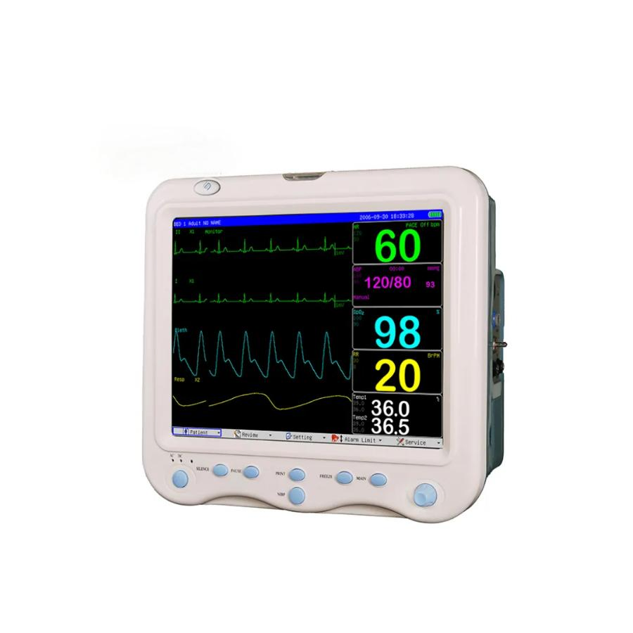 Monitor de signos vitales de UCI, forma de onda ECG, portátil, monitores médicos multiparamétricos, monitor de paciente multiparamétrico