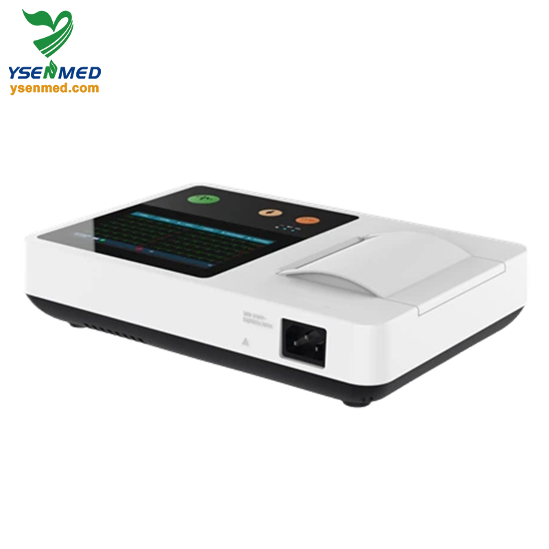 Equipo Médico Ysenmed 3 Máquina de ECG de Canal 5 Pantalla Táctil de Pulgadas