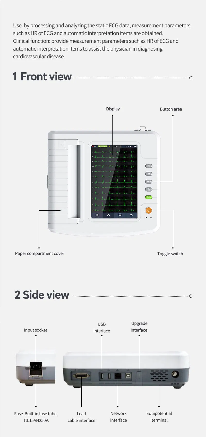 Monitor ECG 3