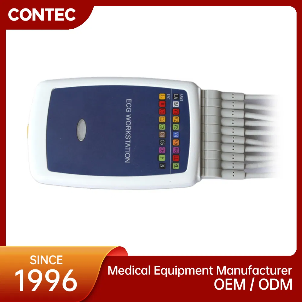 Contec8000g Equipos Médicos Máquinas Sistemas de ECG/ Estación de Trabajo de ECG