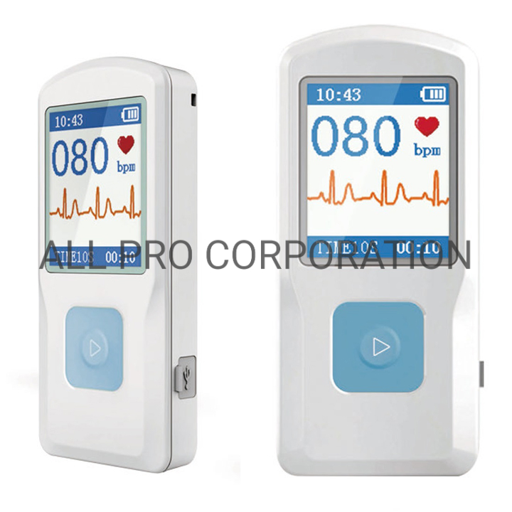 Monitor de electrocardiografía portátil de mano