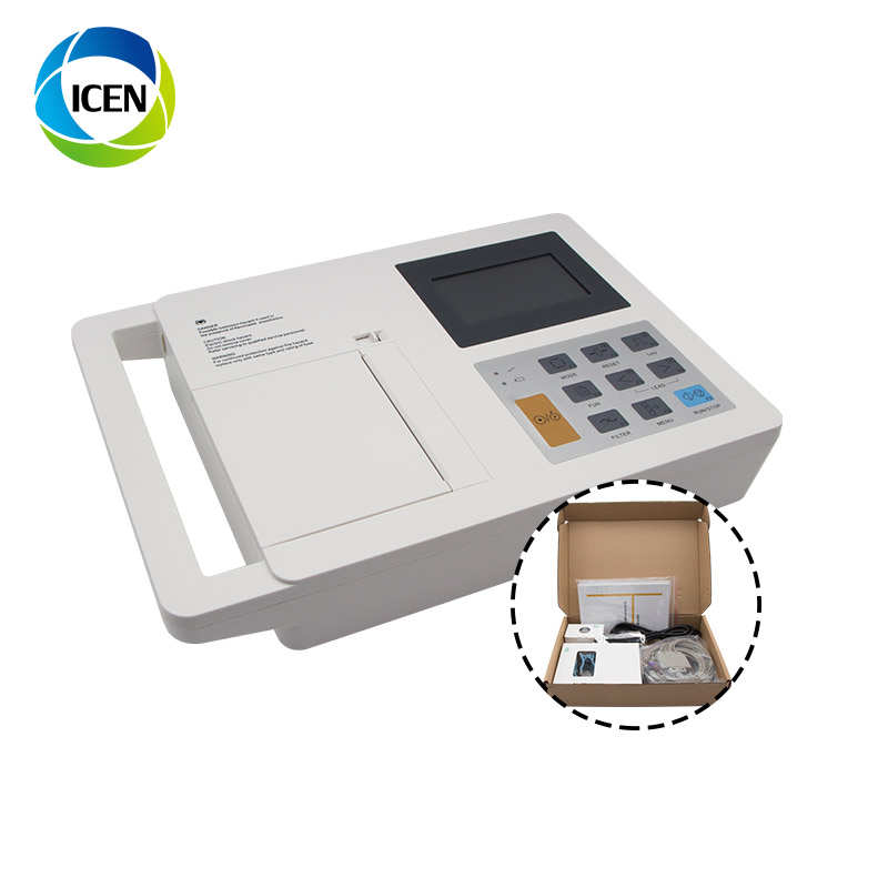 IN-H03G equipo de ECG fácil 24 monitor Holter de una hora