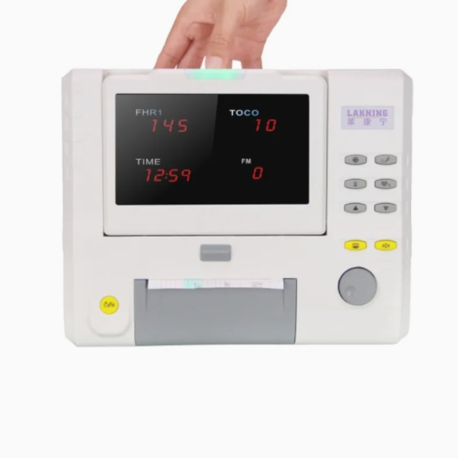 Excelente Monitor de ECG Fetal Monitor de Frecuencia Cardíaca Anteparto Monitores Fetales Monitor Materno L8 L8a Monitor Fetal Clásico para Compra