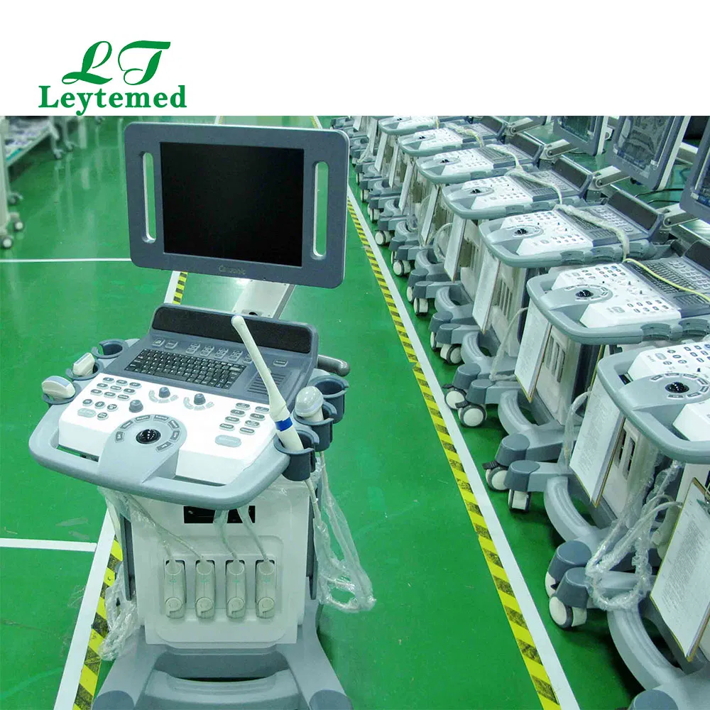 Ltub20 Carro médico utilizado Doppler a color 15 Sistema de ultrasonido digital de pulgadas