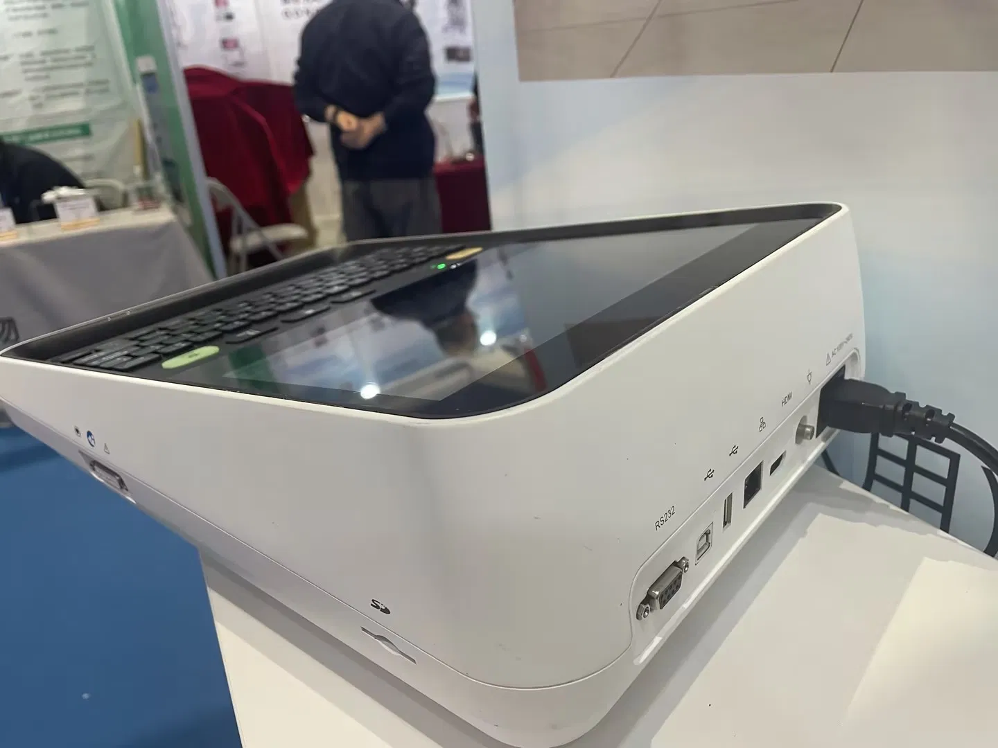 12 Máquina de ECG de pantalla táctil digital, portátil 12-Lead Electrocardiógrafo para diagnóstico cardíaco en hospitales y clínicas