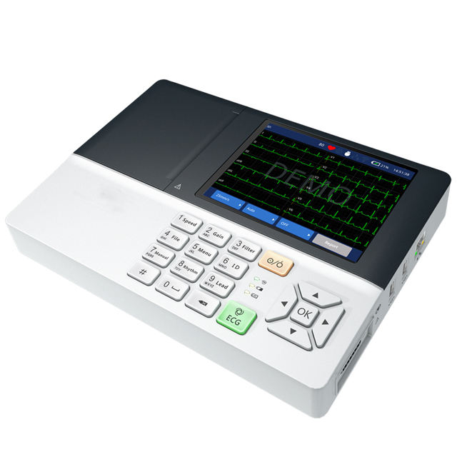 5-Inch Máquina de ECG con pantalla inclinada U30 ECG portátil