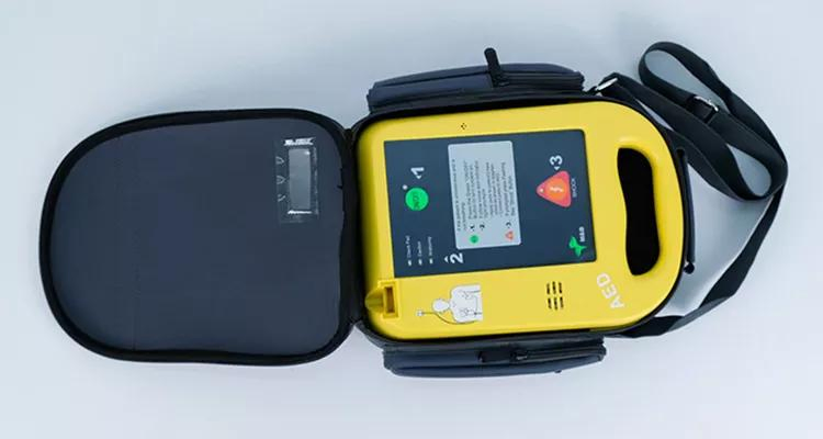 Desfibrilador portátil de alta calidad, monitor de emergencia, equipo médico, desfibrilador portátil, dispositivos de primeros auxilios