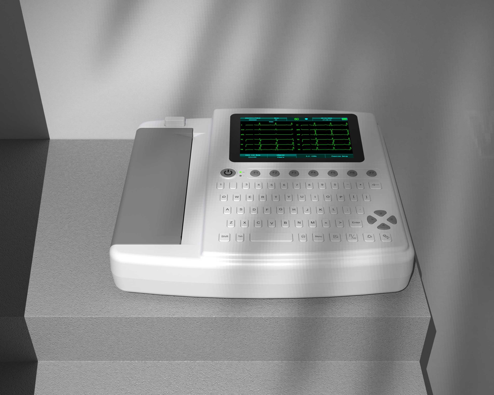 Precio del fabricante ECG médico aprobado por CE digital 12 canal ECG barato