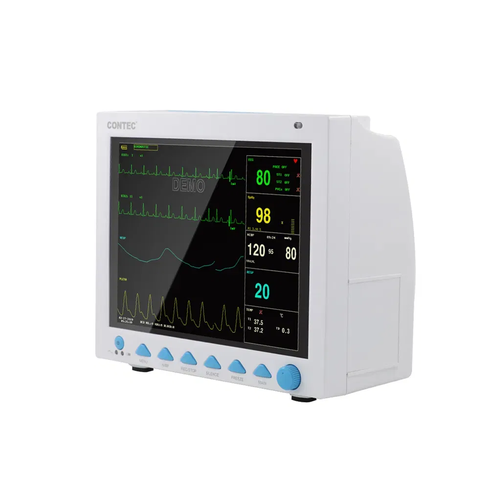 Instrumento de Monitor de Paciente Fetal Diagnóstico de ECG Suministro Quirúrgico Simulador de Laboratorio Mindray Máquina de Presión Arterial Veterinaria