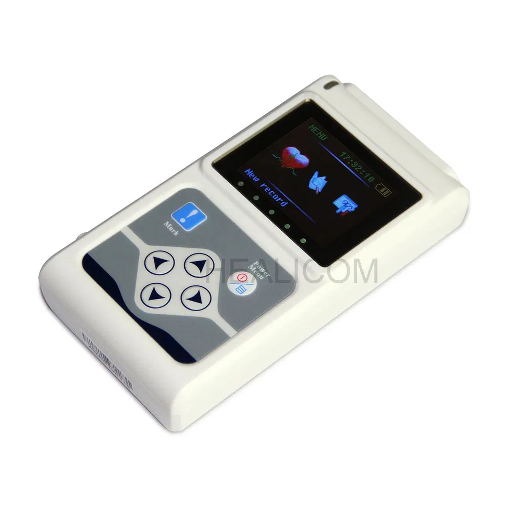Equipo Médico Electrocardiograma de Mano 12 Monitor Holter ECG
