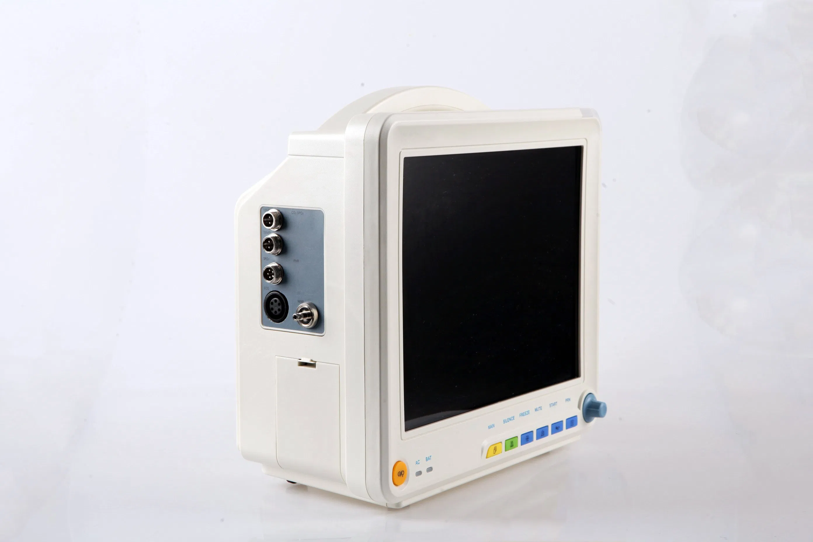 Monitor de paciente portátil de múltiples parámetros ECG más económico para hospital
