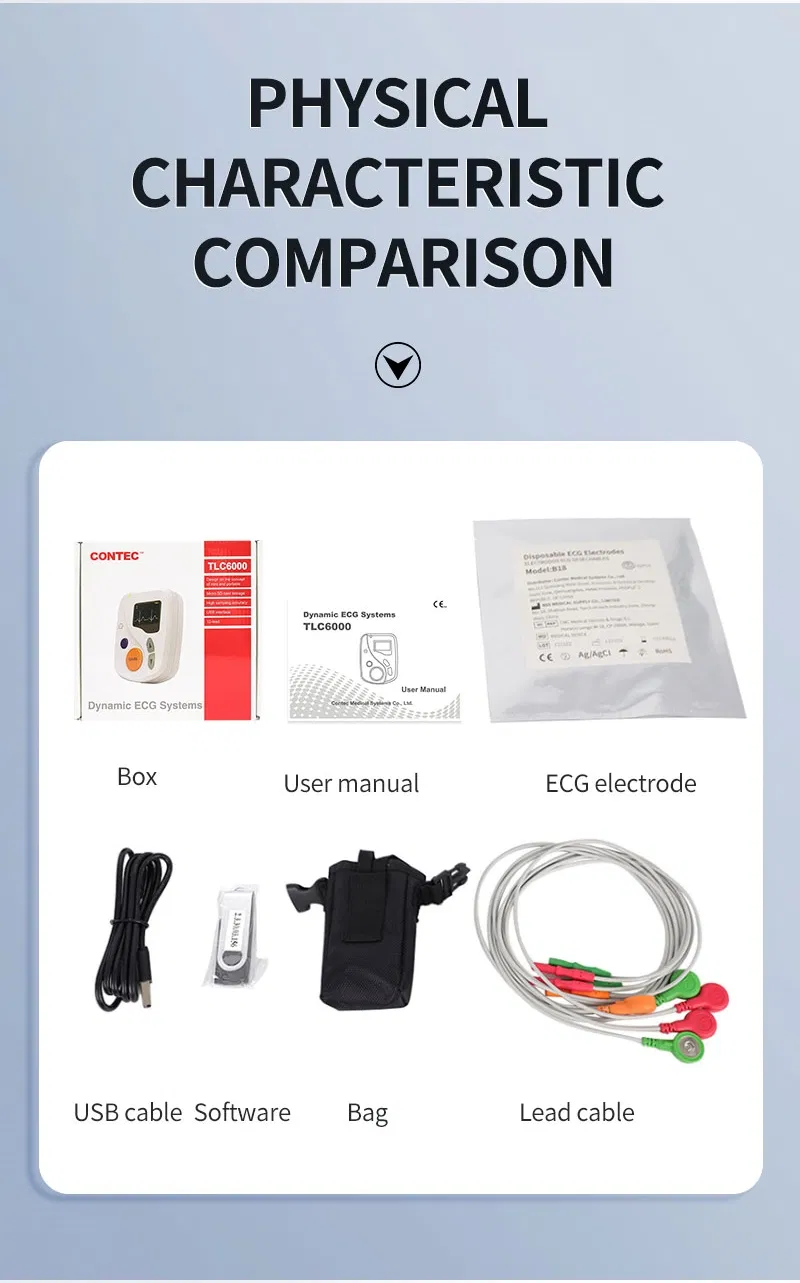 TLC6000 Holter ECG 9