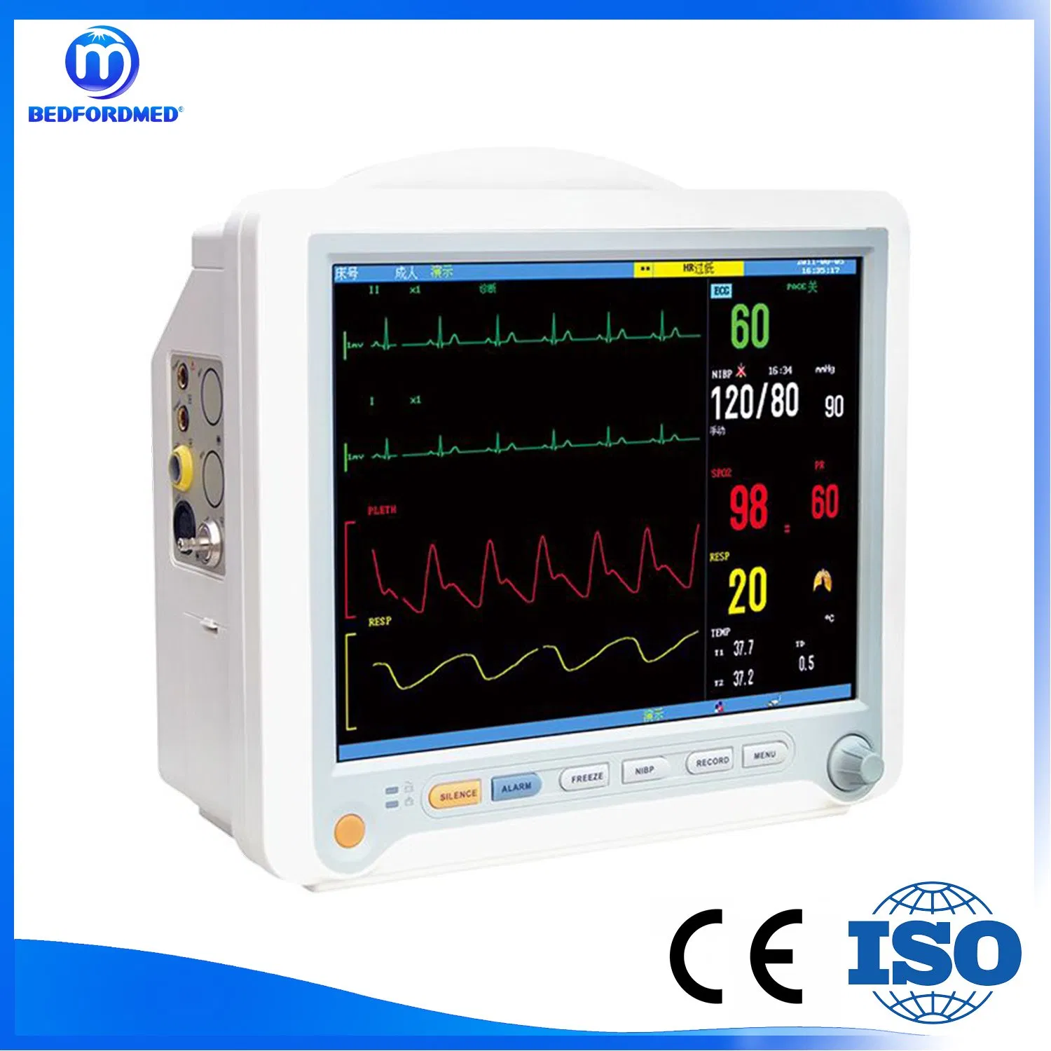 Suministro Médico Equipos de Hospital Monitoreo de Pacientes ECG Quirúrgico Me8000b