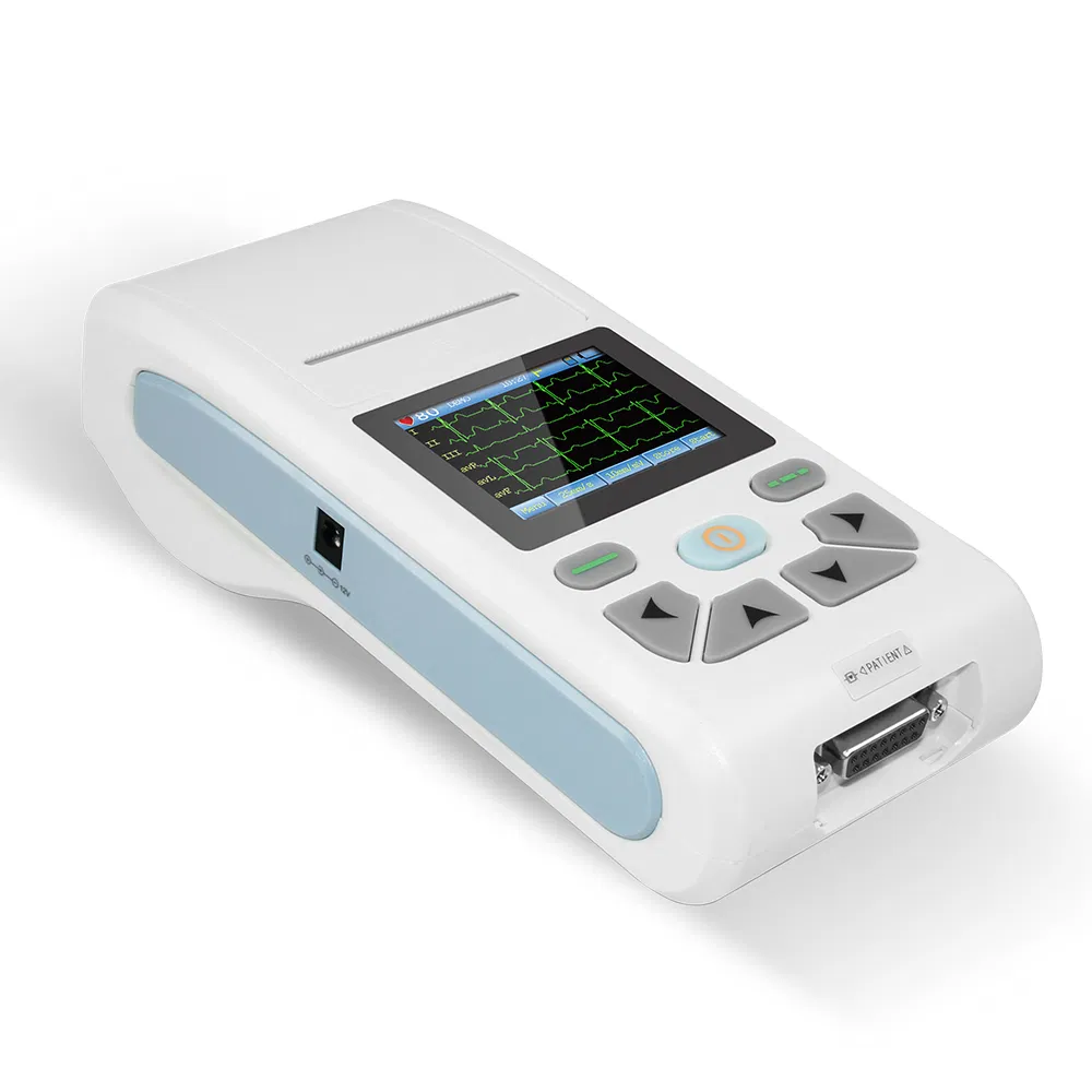 Contec Mdr CE Aprobado 12-Lead Máquina Digital de ECG Electrocardiógrafo