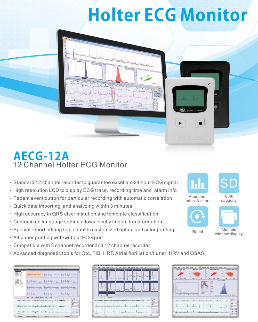 Monitor Holter de ECG