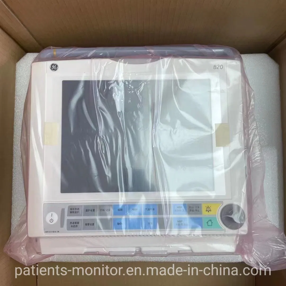 Monitor de Paciente Ge Healthcare B20 con Módulo y Accesorios Equipos Médicos para Hospital