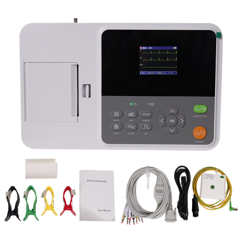 Máquina de ECG Contec de alta calidad y asequible para hospitales E3