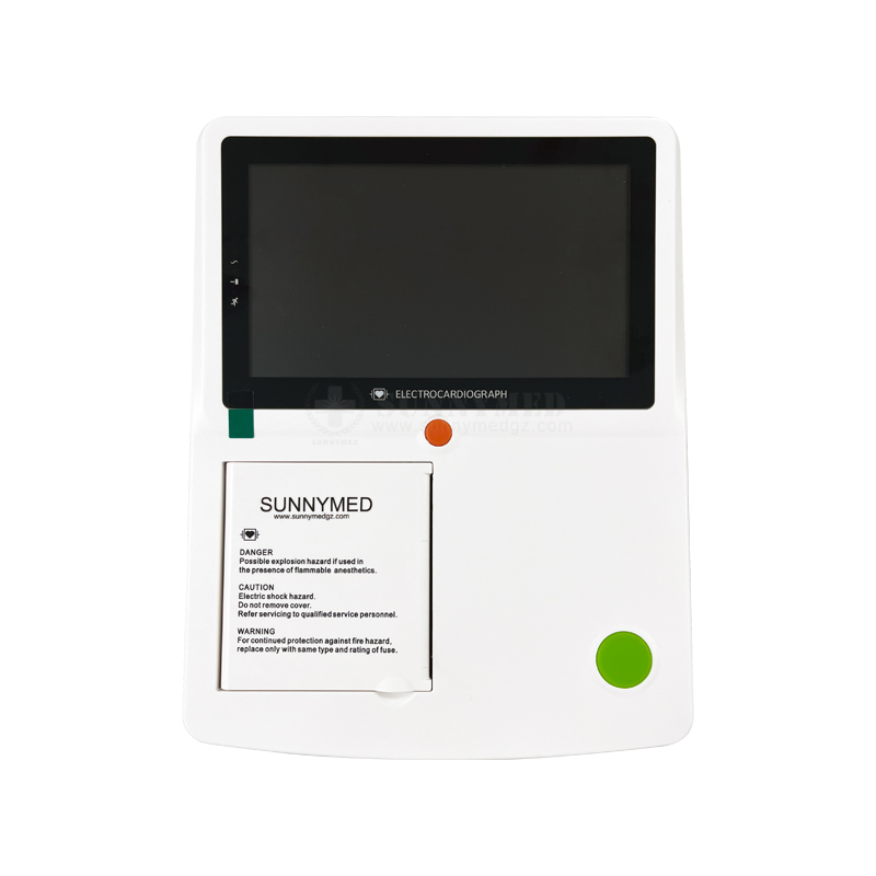 Sy-H004f Medición Automática Portátil de Electrocardiografía 3 Máquina de ECG de Canal con Pantalla Táctil