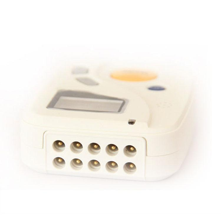 Monitor Holter de electrocardiografía ambulatoria, grabadora portátil de ECG, seguimiento continuo de la frecuencia cardíaca, detección de arritmias, monitoreo clínico cardíaco