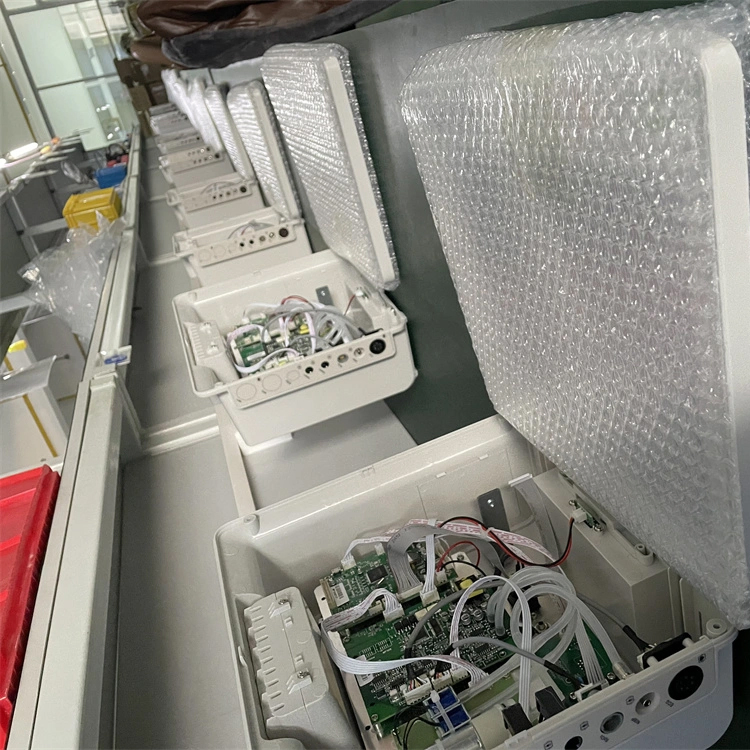 8 Monitor de Pacientes de Uso Animal de Seis Parámetros con Sistema de Monitoreo Central