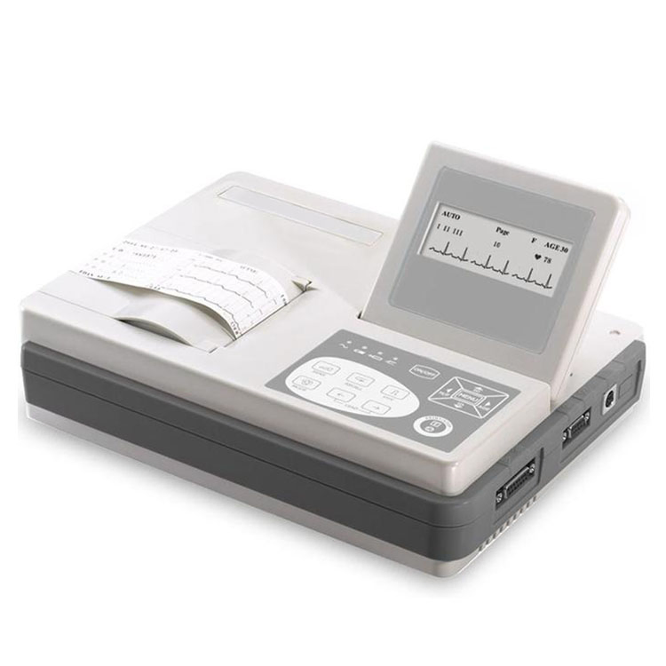 Se-1 Equipos de EKG médicos baratos para hospitales y clínicas 1 Máquina de ECG portátil