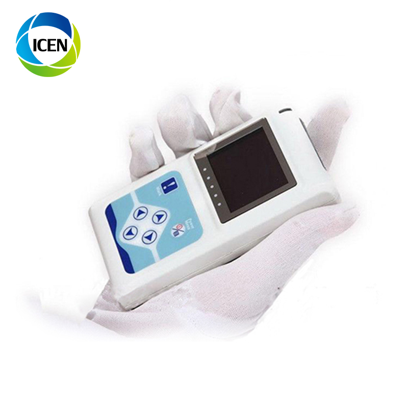 IN-H015 monitor de paciente ECG ambulatorio 24 monitor Holter de una hora